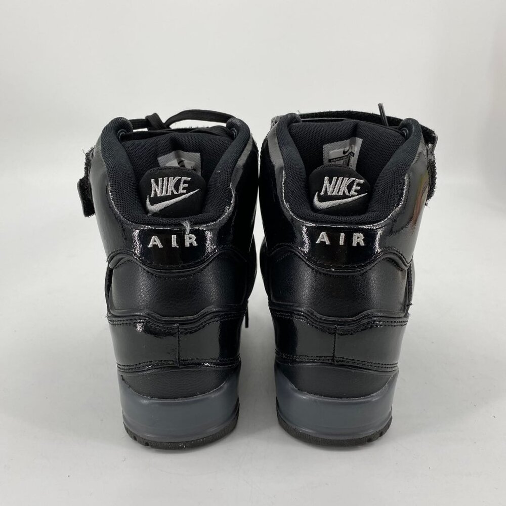 Nike Air Black Leather Classic Athletic Sneakers | Size 9 - Picture 7 of 7